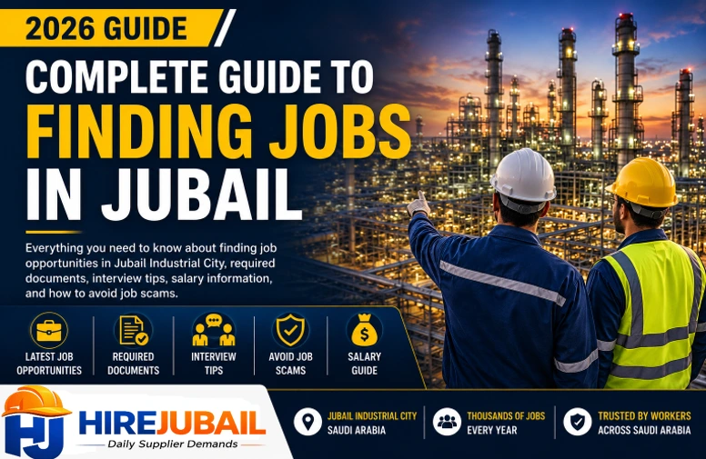 Complete guide to finding jobs in Jubail