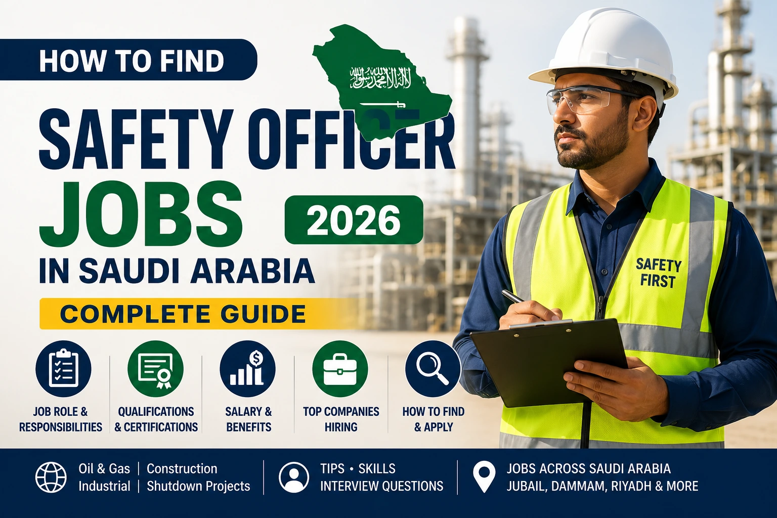 How to Find Safety Officer Jobs in Saudi Arabia (2026) – Complete Guide 1 safety officer jobs