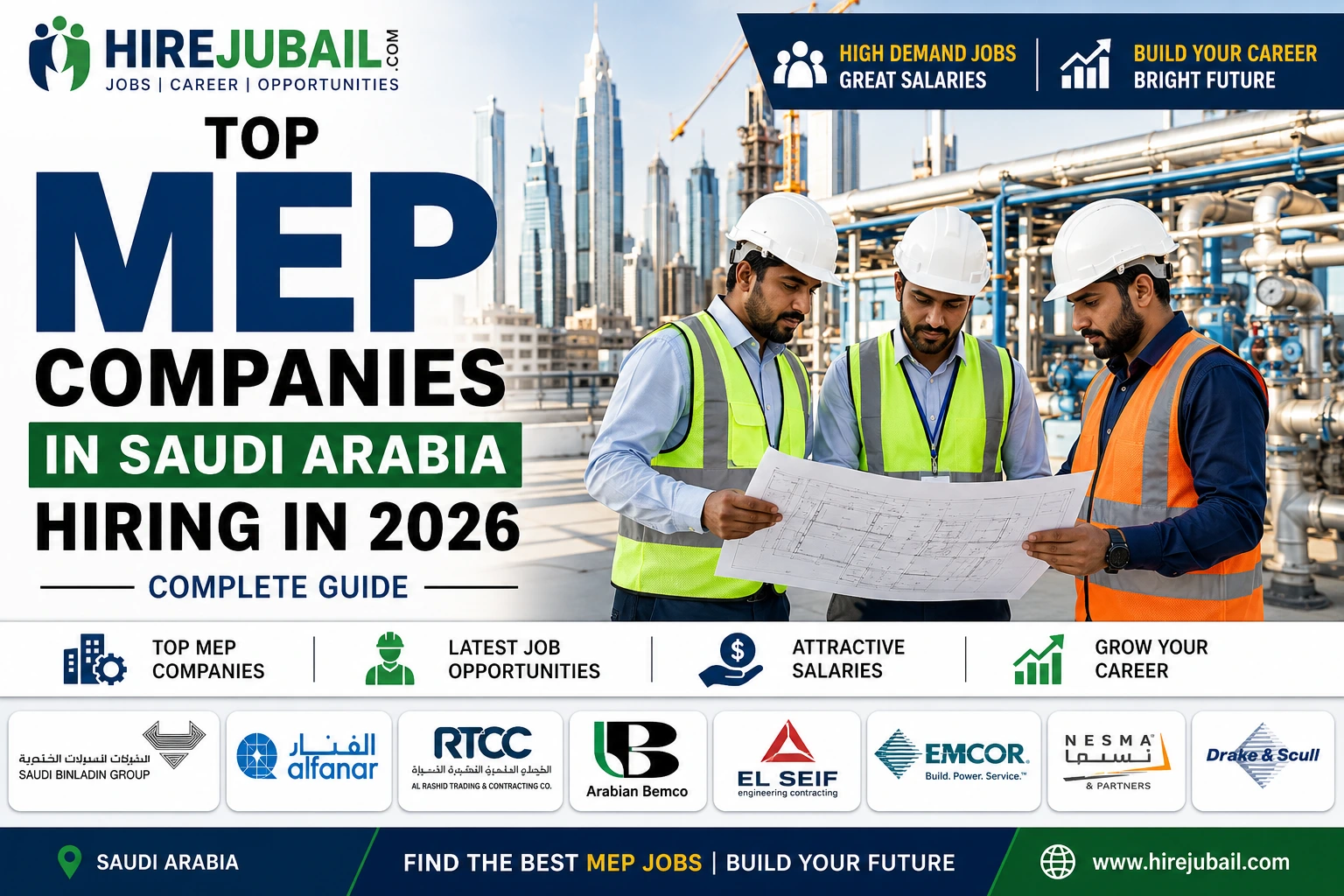 Top MEP Companies in Saudi Arabia